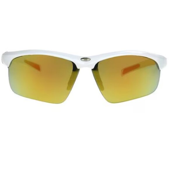 Foster Grant IRONMAN Men's Principle Sunglasses in White and Yellow - Picture 2 of 2